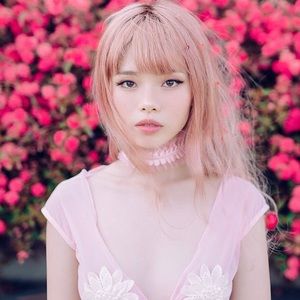 Kestan x Mei Lia Blush Ruffle Choker